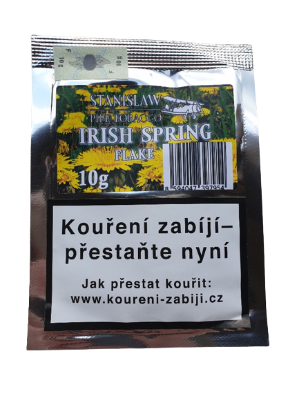 Dýmkový tabák Stanislaw Irish Spring Flake 10g