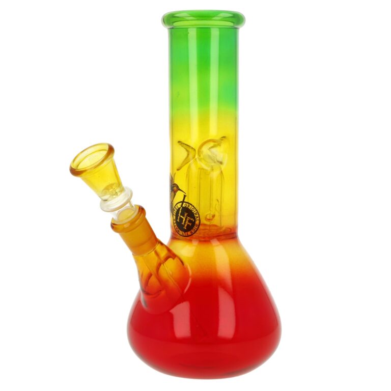 Skleněný bong s perkolací Color, 20cm