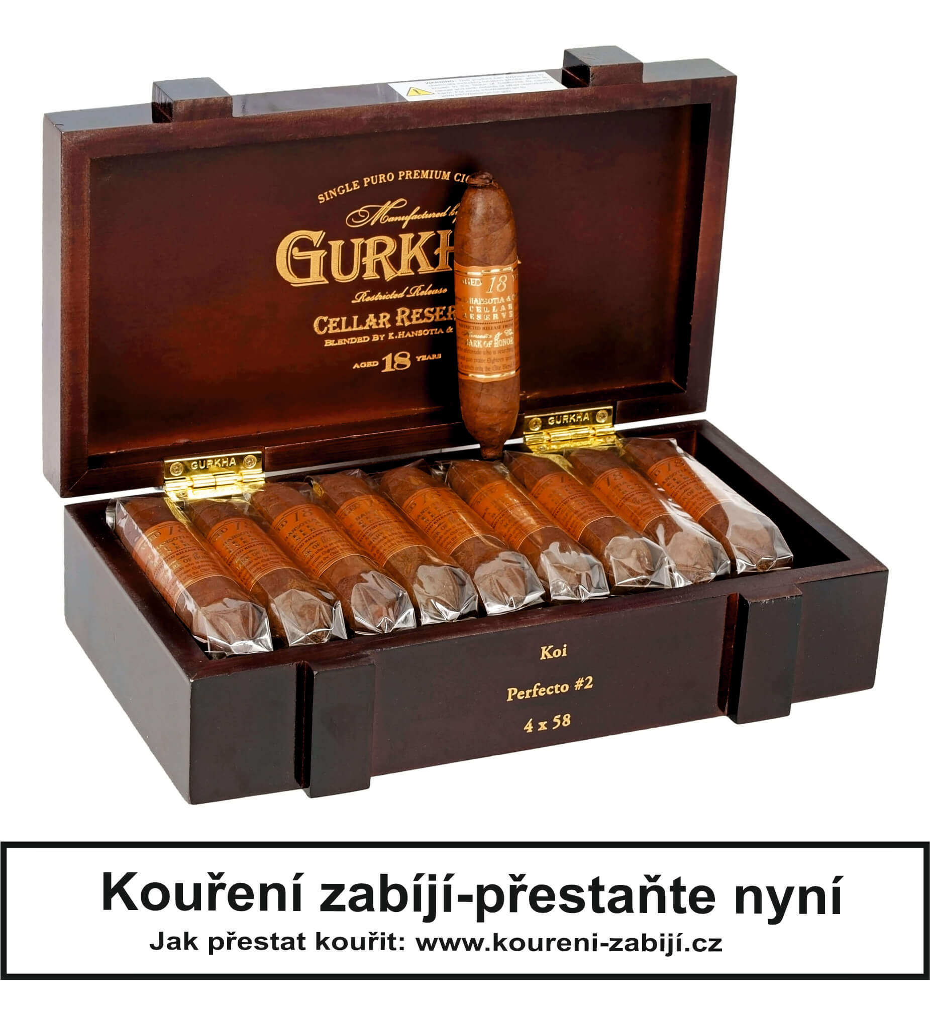 Gurkha Cellar Reserve 18y Edicion Especiale Koi Perfecto 20ks
