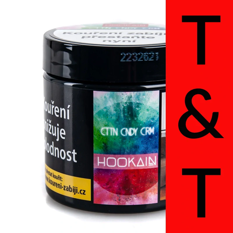 Tabák do vodní dýmky Hookain Cttn Cndy Crm 50g - Borůvky, Mango, Vodní meloun/5