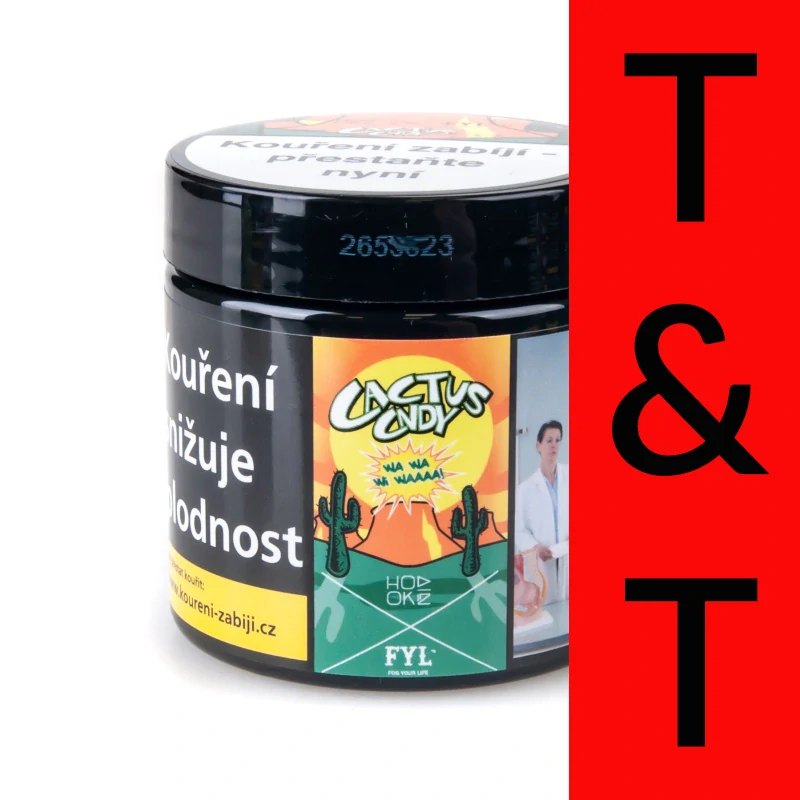 Tabák do vodní dýmky Hookain Cactus Cndy 50g - Kaktus, Vanilka, Citrón Yuzu/3