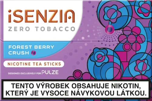 Karton iSenzia Forest Berry Crush 20/4g (10 krabiček)
