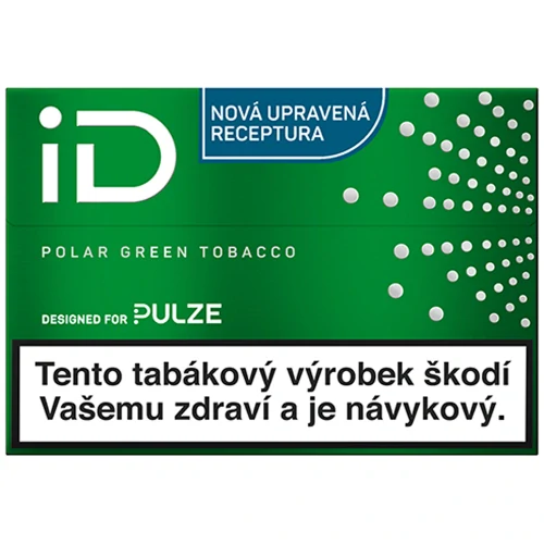 Karton iD Polar Green Tobacco 5,3g (10 krabiček)