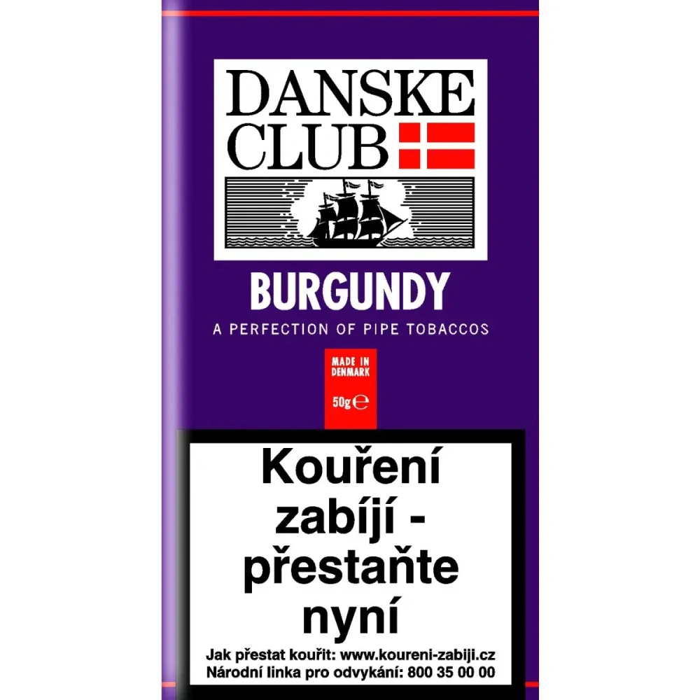 Dýmkový tabák Danske Club Burgundy 50g