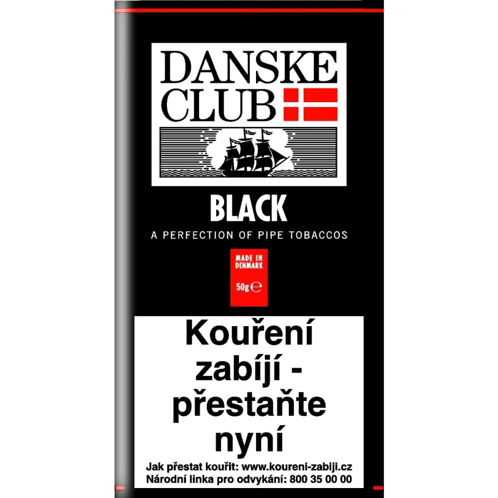 Dýmkový tabák Danske Club Black 50g