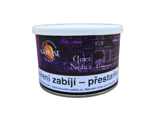 Dýmkový tabák G. L. Pease Quiet Nights 57g