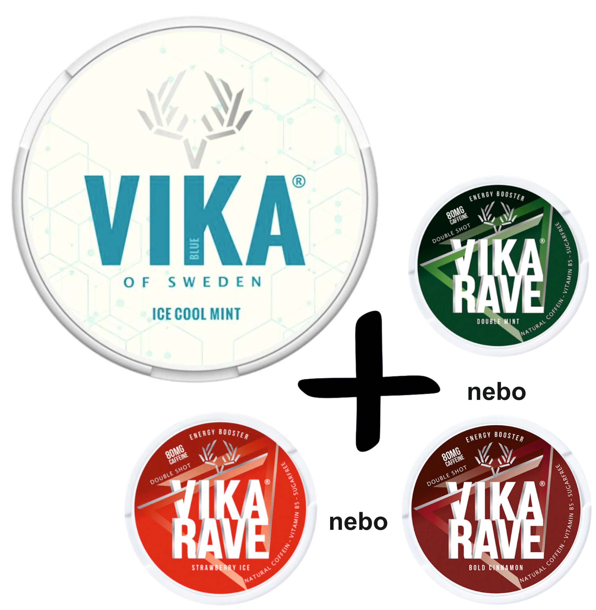 VIKA Ice Cool Mint 12,5mg/g 1+1