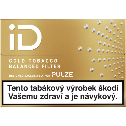Karton iD Gold Tobacco 5,3g (10 krabiček)