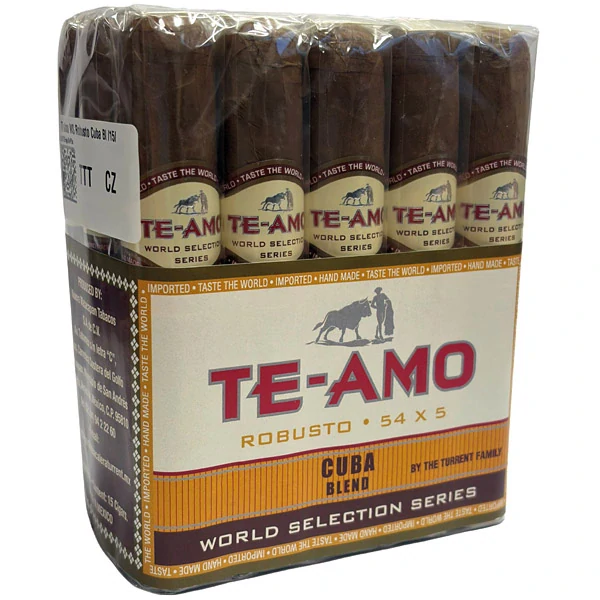 Doutníky Te Amo World Selection Series Robusto Cuba Bundle, 15ks