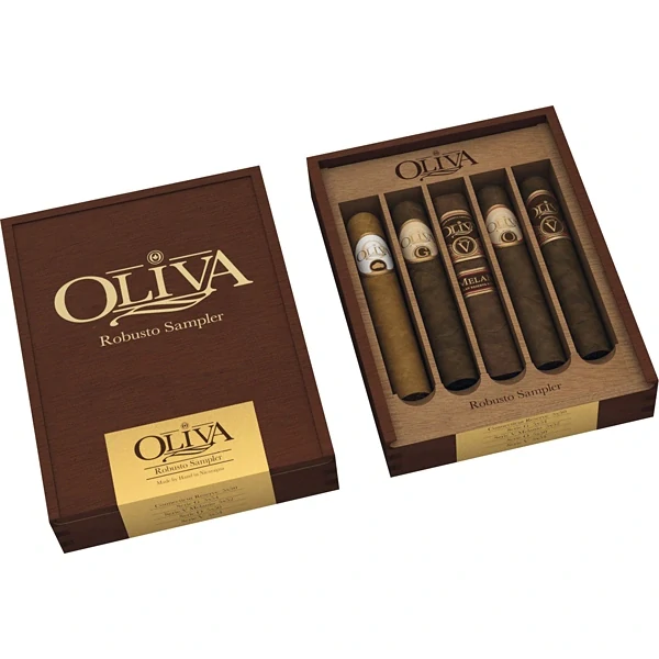 Doutníky Oliva Sampler International Robusto Variety, 5ks