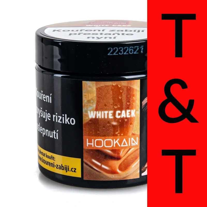 Tabák do vodní dýmky Hookain White Caek 50 g - Karamelový Cheesecake/14