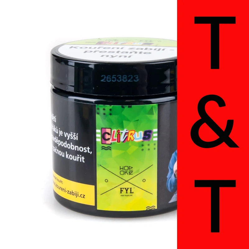Tabák do vodní dýmky Hookain Clitrus 50 g - Citrón a Máta/15