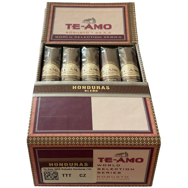 Doutníky Te Amo World Selection Series Robusto Honduras, 15ks