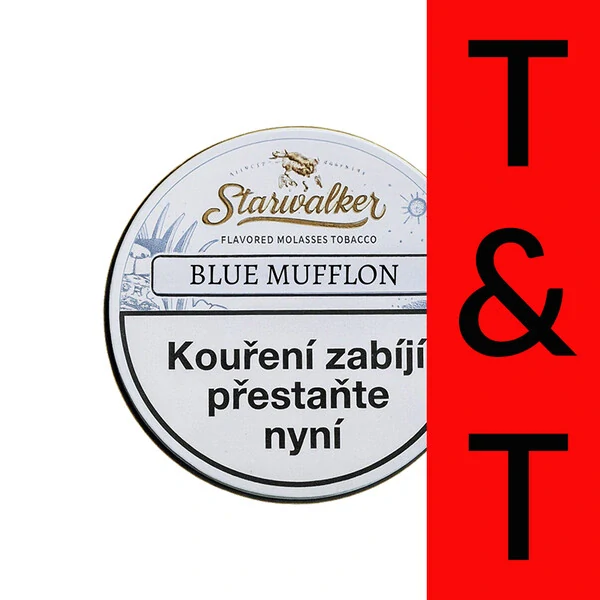 Tabák Starwalker Blue Mufflon 50 g - Máslová sušenka, Borůvka/01