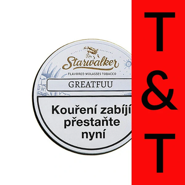 Tabák Starwalker Greatfuu 50 g - Grapefruit/10