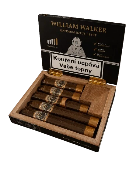 Doutníky William Walker Sampler Maduro, 5ks