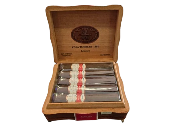 Doutníky Casa Turrent 1880 Maduro Robusto, 10ks