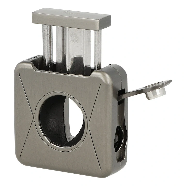 Doutníkový ořezávač Angelo V-Cut, vyštípávač, 23mm, anthracite