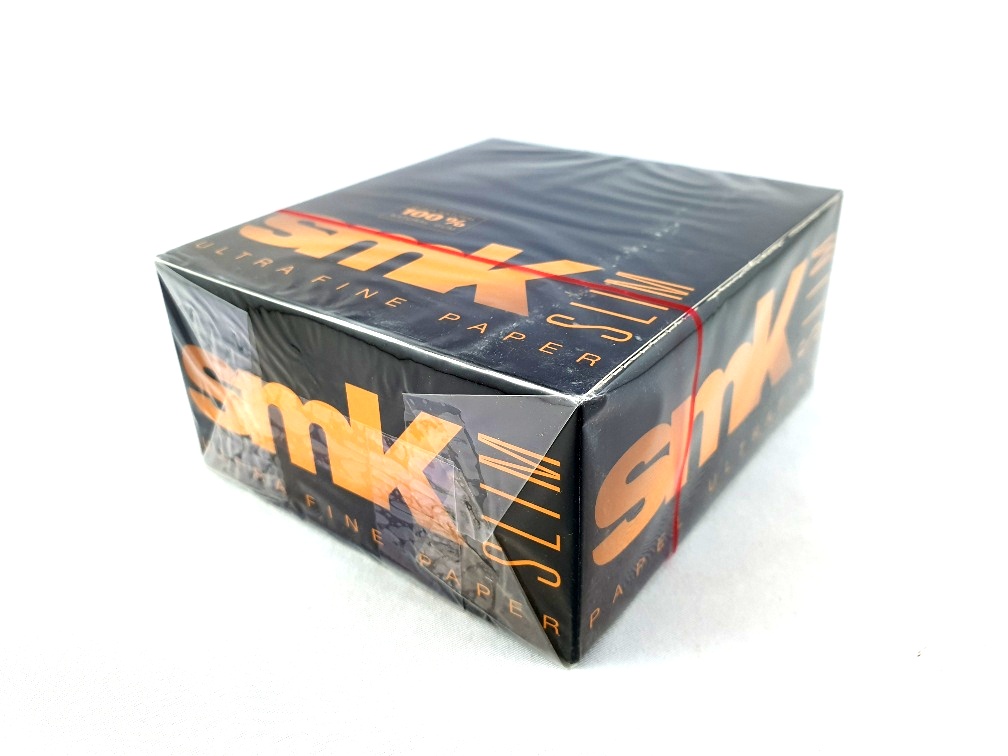 SMK Slim King Size cigaretové papírky BOX