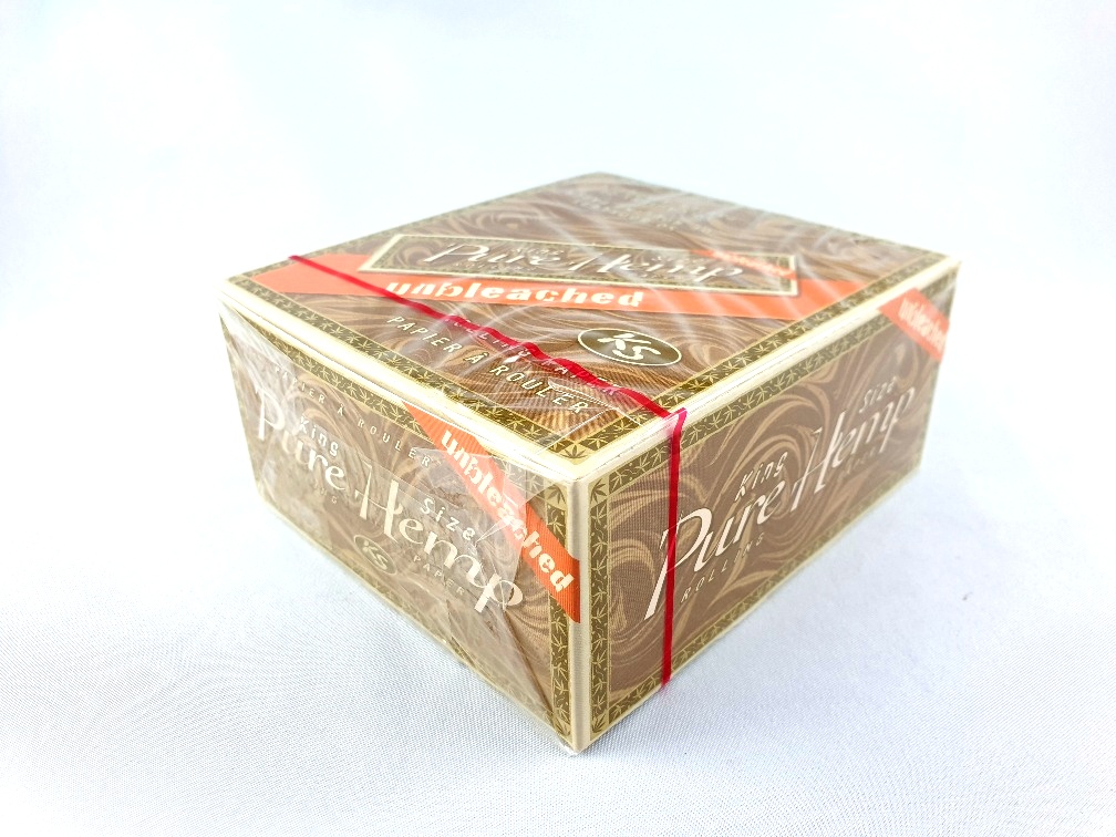 Pure Hemp King Size cigaretové papírky BOX