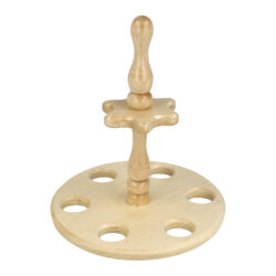 Stojánek na 6 dýmek BPK kulatý, světlý