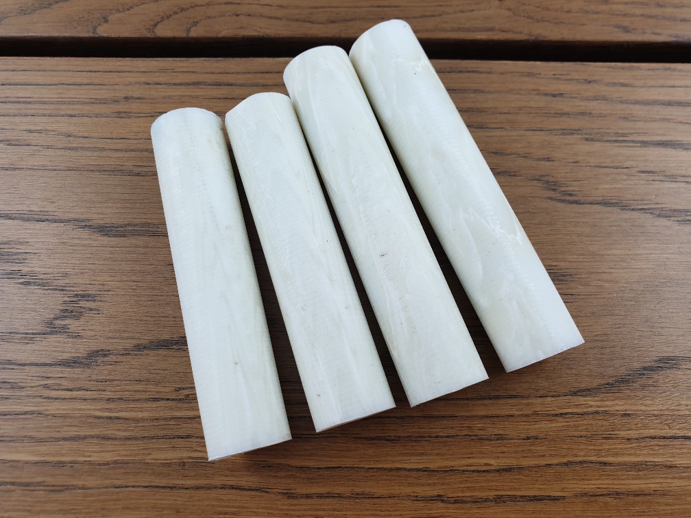 Akrylová tyč Weiß/grau