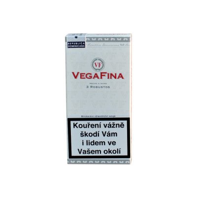 Doutníky Vegafina Robusto Tubo, 3ks