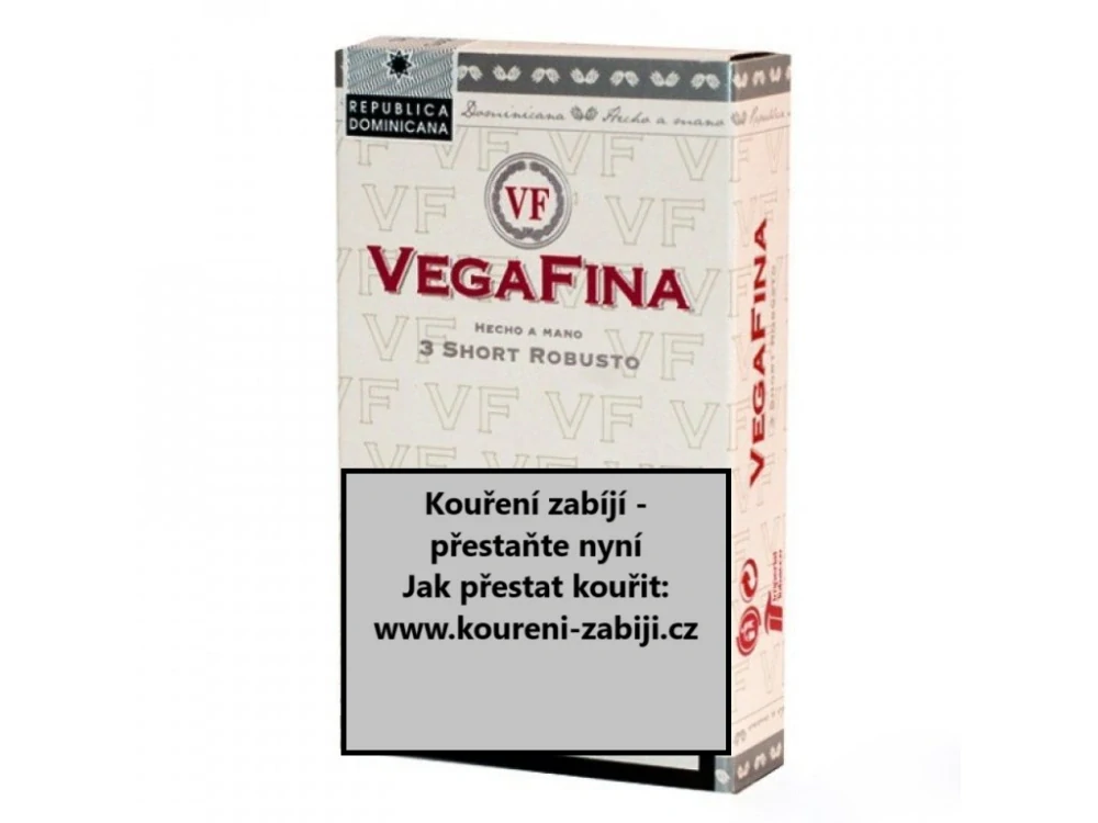 Vegafina Short Robusto, 3ks