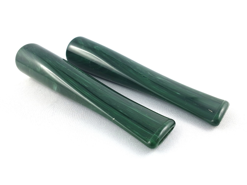 Akrylový náustek zelený/dlouhý