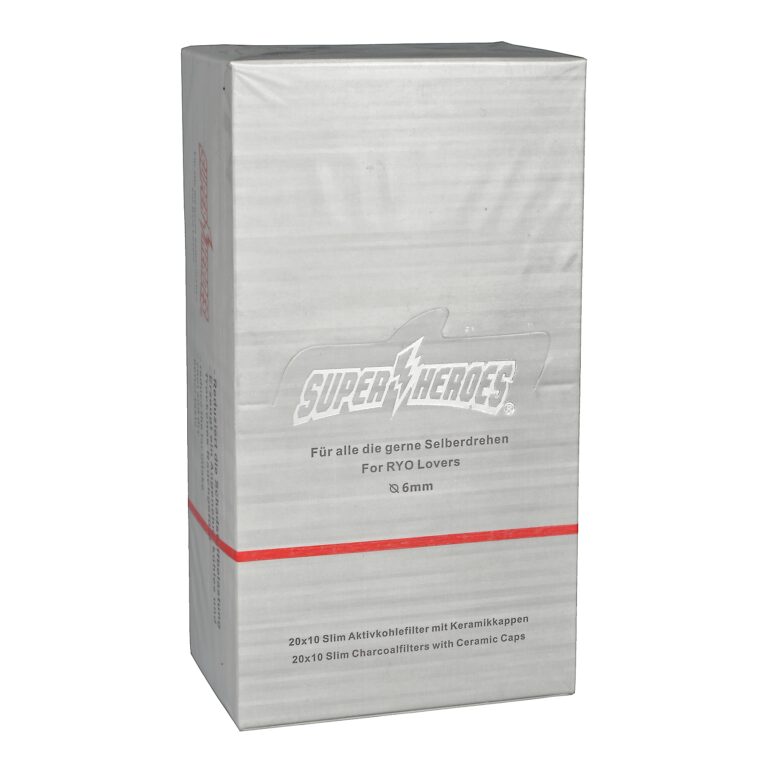 Cigaretové filtry Super Heroes Slim 6mm