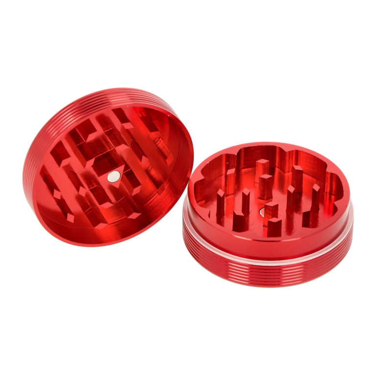 Drtička Ripple Black Leaf, červená CNC 5 cm