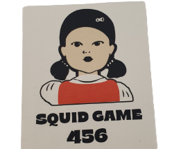 Skleněný bong Squid Game, 20cm