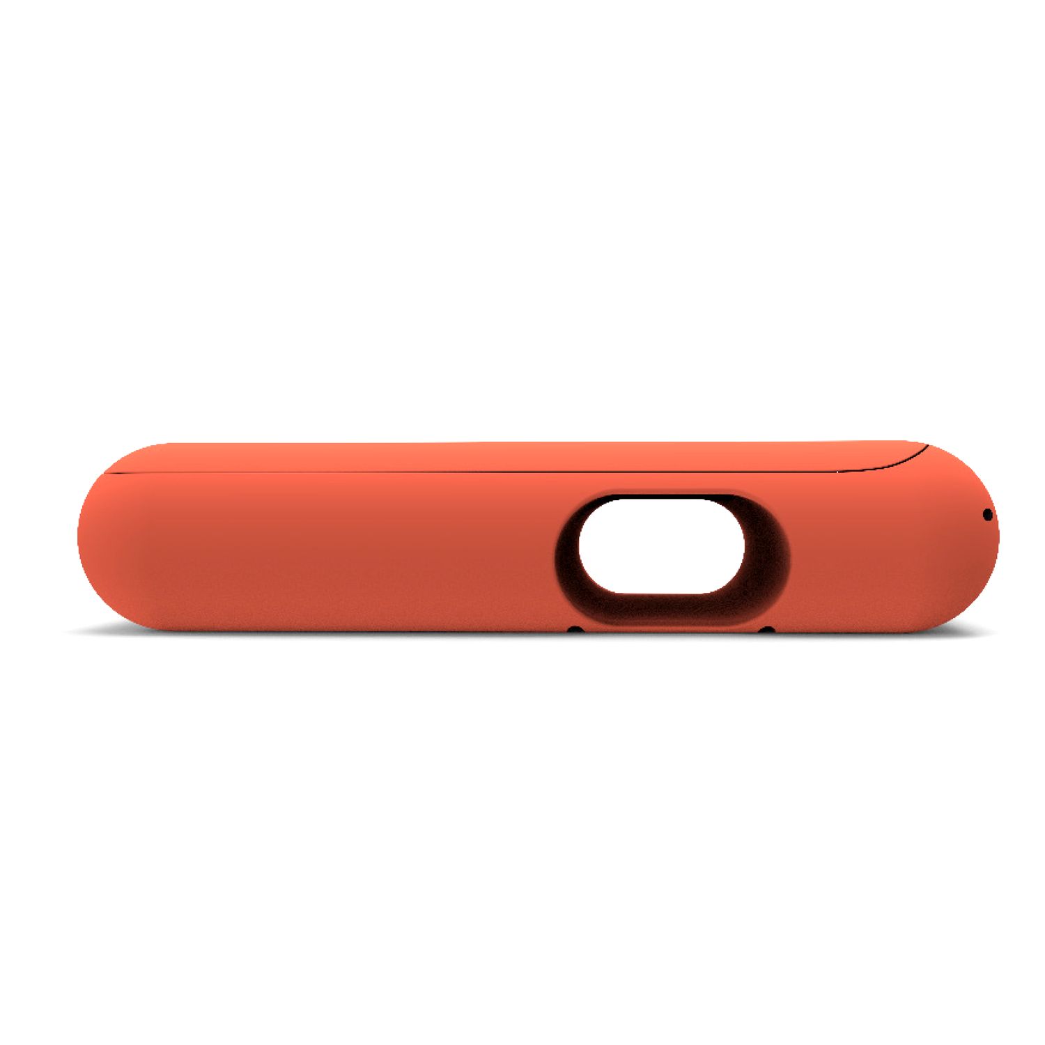 Pouzdro na tabák ToBOX Rubber touch, oranžová