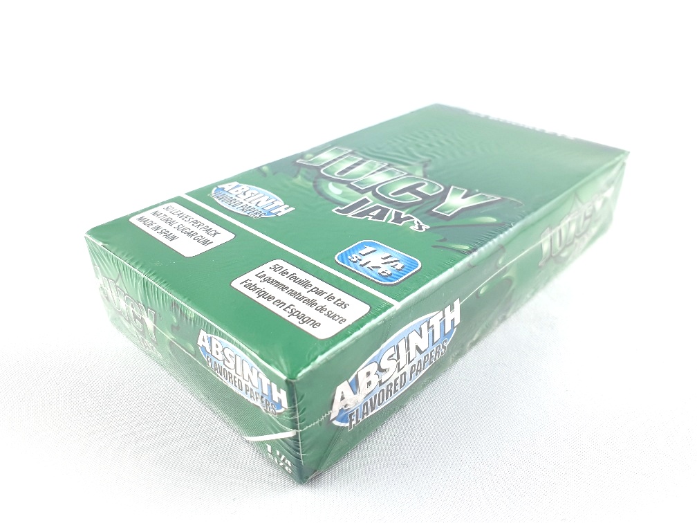 Juicy Jay´s 1 1/4 Absinth cigaretové papírky BOX