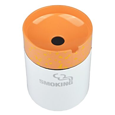 Cigaretový popelník kovový Smoking