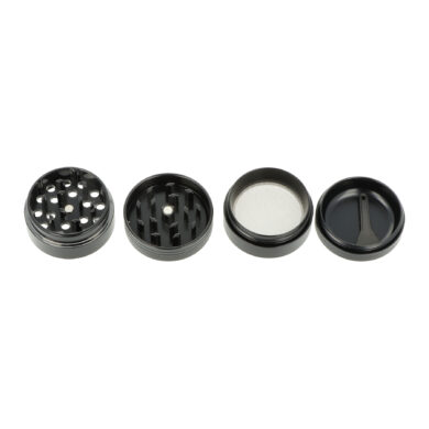 Drtič tabáku keramický Super Heroes Black, 4.díl.,40mm