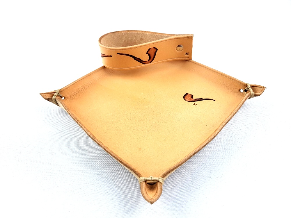 Miska na přípravu tabáku se stojánkem - laser 10