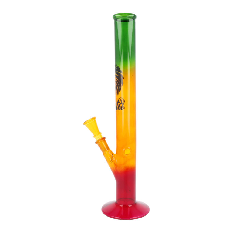 Glasbong Rasta color, 35cm