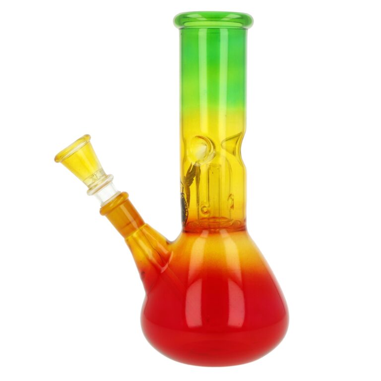 Skleněný bong s perkolací Color, 20cm