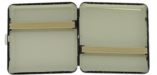 Cigaretové pouzdro Angelo Carbon Arrow, 20cig.