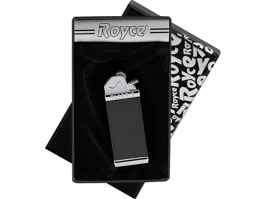 Dýmkový zapalovač Pipe Classic, černý