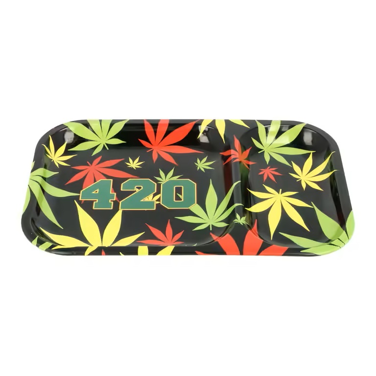 Tácek na balení colored Leaves