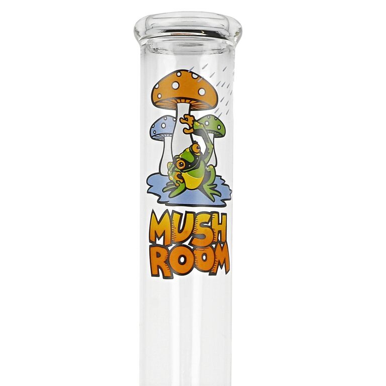 Skleněný bong Mushroom Frog, 40cm