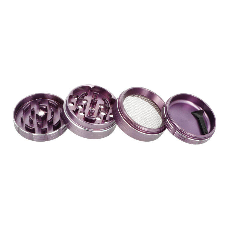 Drtič tabáku kovový Amsterdam Purple, 4.díl., 50mm