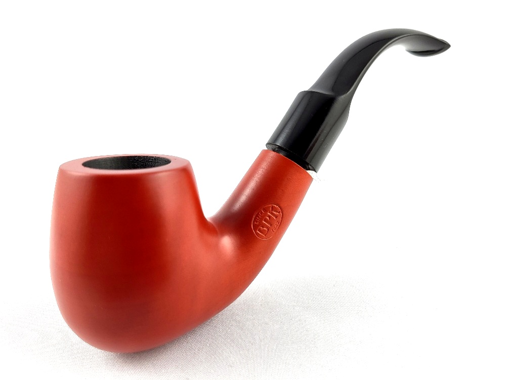 Dýmka z hruškového dřeva, oranžová  7365