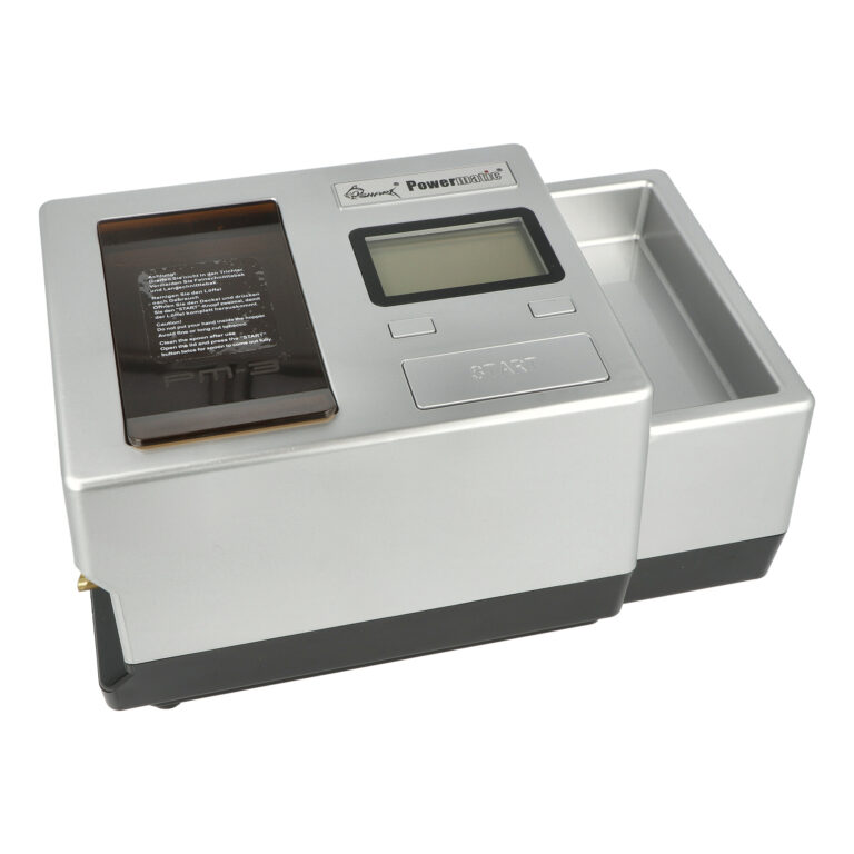 Elektrická plnička dutinek Powermatic III Plus, stříbrná