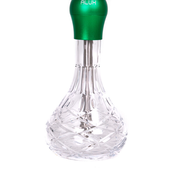 Vodní dýmka Aladin Alux Admiral Green 50 cm Clear