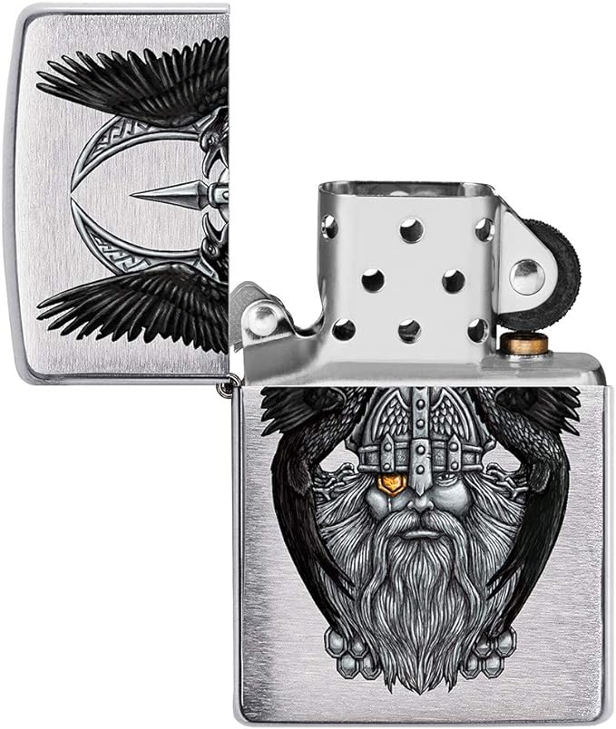 Zapalovač Zippo Odin with Raven