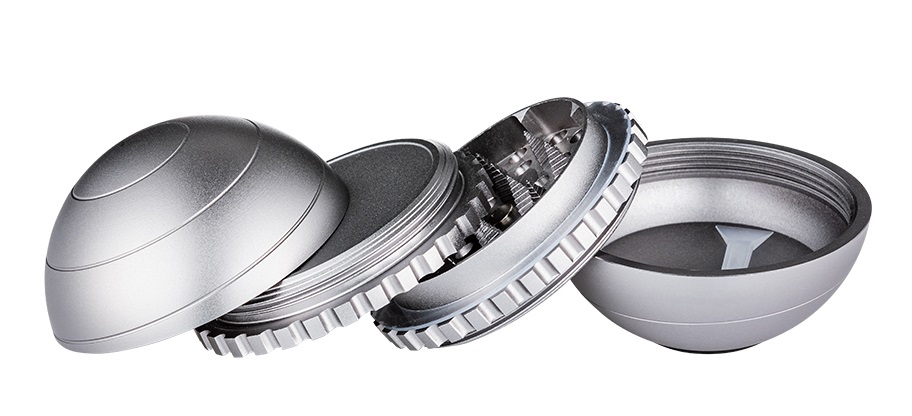 Drtič tabáku kovový Hipnotic, 4.díl., 63mm