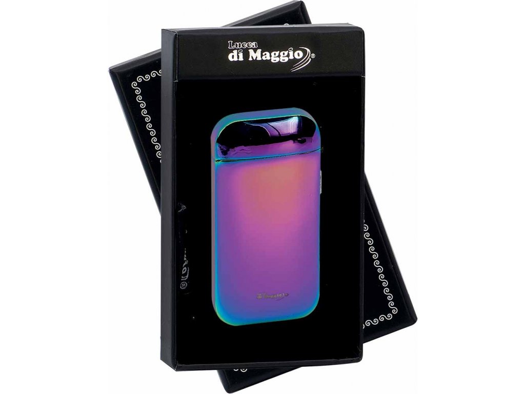 USB Plazmový zapalovač Lucca di Maggio, duhový